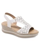 Clara Barson Sandale dama piele ecologica - alb -
