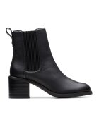Clarks Botine Chelsea de piele Chamberly - Negru