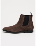 Clarks Ghete Chelsea din piele intoarsa Paulton Easy - Maro