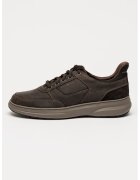 Clarks Pantofi casual din piele Mullan Easy - Maro