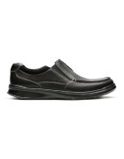 Clarks Pantofi slip on de piele Cotrell Free - Negru