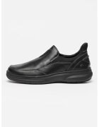 Clarks Pantofi slip-on de piele Mullan - Negru