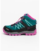 Cmp Ghete impermeabile pentru trekking Rigel - Negru/Verde aquamarin