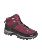 Cmp Ghete trekking dama Rigel Mid - piele intoarsa - violet -