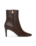 Coccinelle Botine dama 305541819 - Piele naturala - Maro