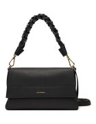 Coccinelle Geanta de piele cu bareta de umar cu aspect impletit Boheme - Multicolor