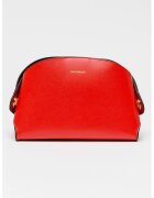 Coccinelle Geanta de piele cu bareta de umar Tylde - Rosu vermillion