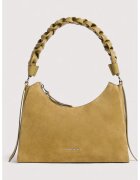 Coccinelle Geanta de piele intoarsa si piele cu bareta de umar Boheme - Caramel