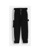 Coccodrillo Pantaloni de trening cu benzi laterale contrastante -