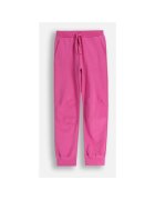 Coccodrillo Pantaloni de trening cu model uni si snur in talie