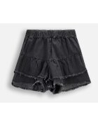 Coccodrillo Pantaloni scurti din denim cu terminatii franjurate -