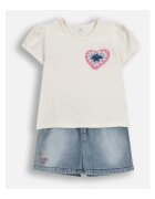 Coccodrillo Pantaloni si tricou cu detalii brodate set- 2 piese