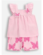 Coccodrillo Set cu top din bumbac&pantaloni scurti
