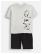 Coccodrillo Set cu tricou&pantaloni scurti din bumbac