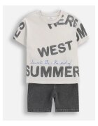 Coccodrillo Set de pantaloni scurti&tricou cu print