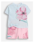 Coccodrillo Set de tricou si pantaloni cu imprimeu floral- 2 piese