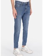 COLINS Blugi crop cu croiala slim-fit - Albastru deschis