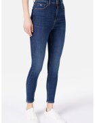 COLINS Blugi crop skinny din amestec de lyocell - Albastru