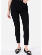 COLINS Blugi crop skinny - Negru