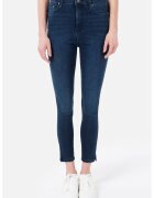 COLINS Blugi crop slim fit 760 Diana - Albastru inchis