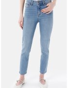 COLINS Blugi crop slim fit Carla - Albastru deschis