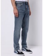 COLINS Blugi cu model cu 5 buzunare - Albastru melange