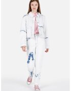 COLINS Blugi cu model tie-dye - Albastru royal/Albastru glaciar