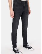 COLINS Blugi cu talie medie si model cu 5 buzunare - Negru stins