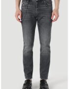 COLINS Blugi drepti cu aspect decolorat Karl - Negru stins