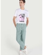 COLINS Blugi drepti cu buzunare - Verde pal