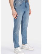 COLINS Blugi lungi slim fit - Albastru pastel/Albastru deschis