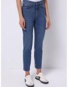 COLINS Blugi regular fit cu talie inalta - Albastru inchis