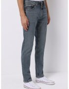 COLINS Blugi regular fit de bumbac cu talie medie - Albastru prafuit