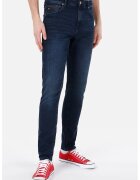 COLINS Blugi skinny cu aspect decolorat - Bleumarin