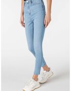 COLINS Blugi skinny cu talie inalta - Albastru glaciar