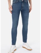 COLINS Blugi skinny cu talie medie - Albastru inchis