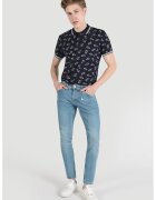 COLINS Blugi slim fit 041 Danny - BLUE