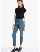 COLINS Blugi slim fit Carla 703 - Albastru inchis