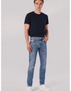 COLINS Blugi slim fit cu 5 buzunare - Albastru deschis