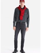 COLINS Blugi slim fit cu model uni - Gri inchis