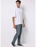 COLINS Blugi slim fit cu talie medie - Albastru prafuit