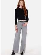 COLINS Bluza crop - Negru