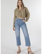 COLINS Bluza Cu Maneca Lunga De Dama Verde Regular Fit - Verde