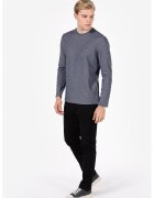 COLINS Bluza cu model honeycomb - Albastru prafuit