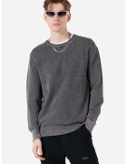 COLINS Bluza de trening regular fit texturata - Gri antracit