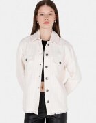 COLINS Camasa Cu Maneca Lunga De Dama Ecru Regular Fit 8684112491257