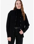 COLINS Camasa Cu Maneca Lunga De Dama Negru Regular Fit CL1067256