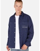COLINS Camasa in carouri cu maneci lungi - Bleumarin