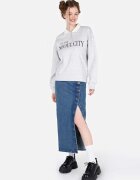 COLINS Fusta midi din denim