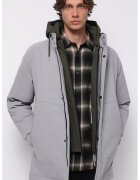 COLINS Geaca cu vatelina si model 2in1 - Gri deschis/Kaki inchis